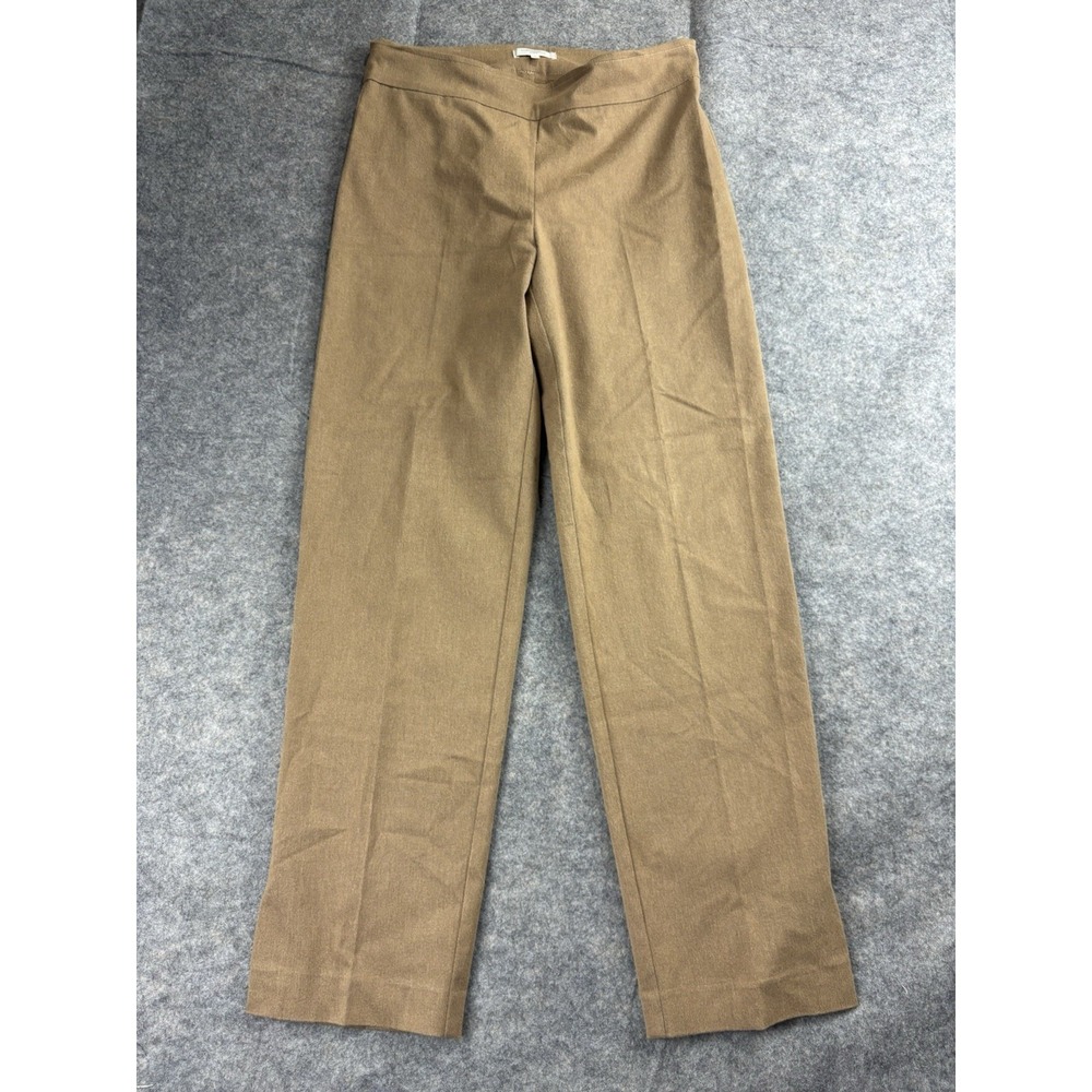 Avenue Montaigne Flat Front Straight Leg Pull-On Dress Pants Womens 6 Minimalist